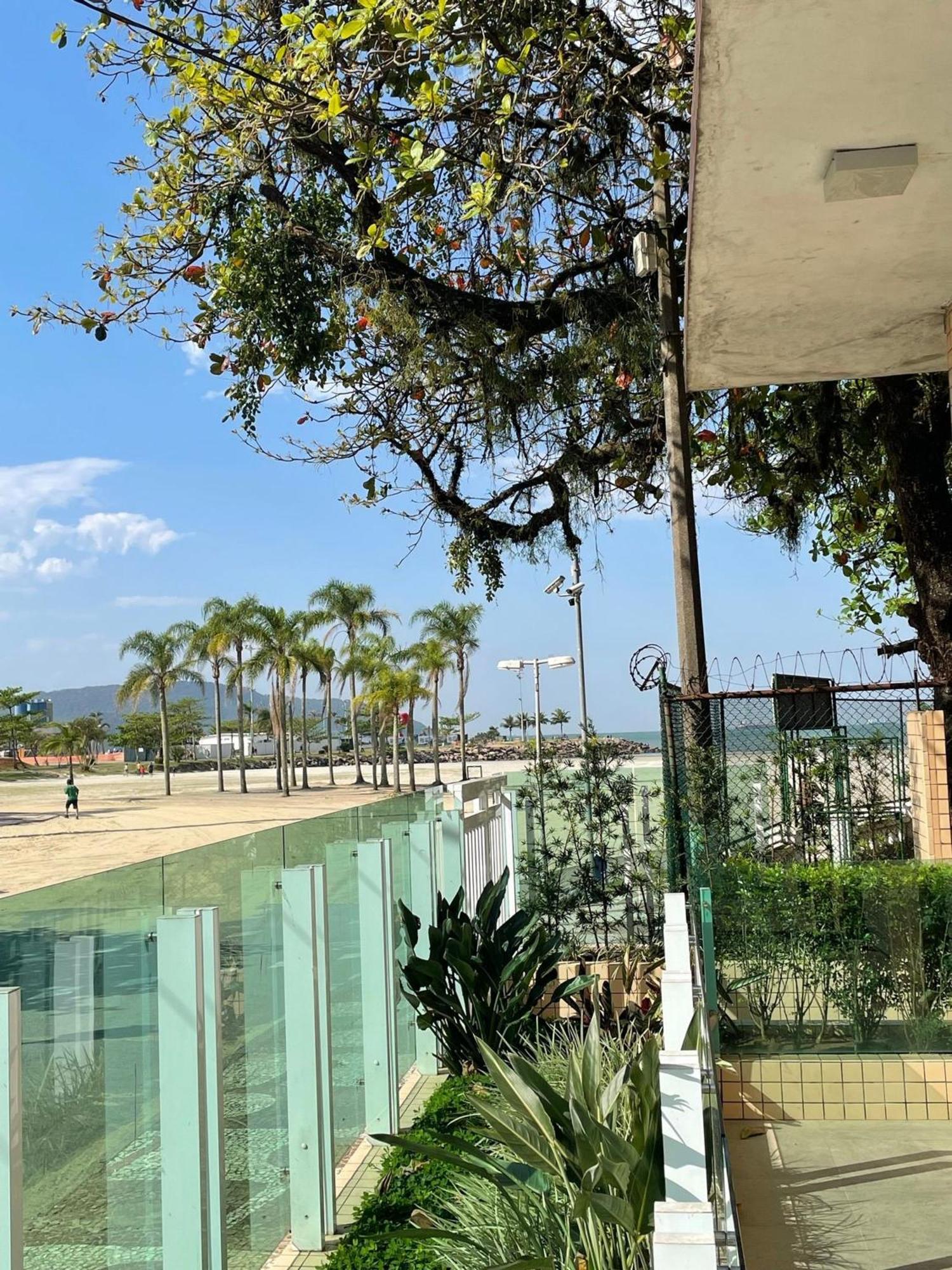 サントスAp Pe Na Areia Vista Parcial Marアパートメント エクステリア 写真